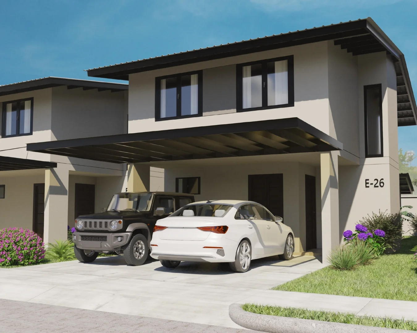 Render del modelo Eternia de Reserva del Este